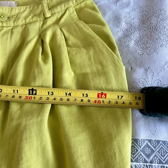 💚 Paloma Wool Lime Green Wide-Leg Trousers - Picture 4 of 9